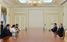 Президент Азербайджана Ильхам Алиев принял заместителя генерального секретаря ООН