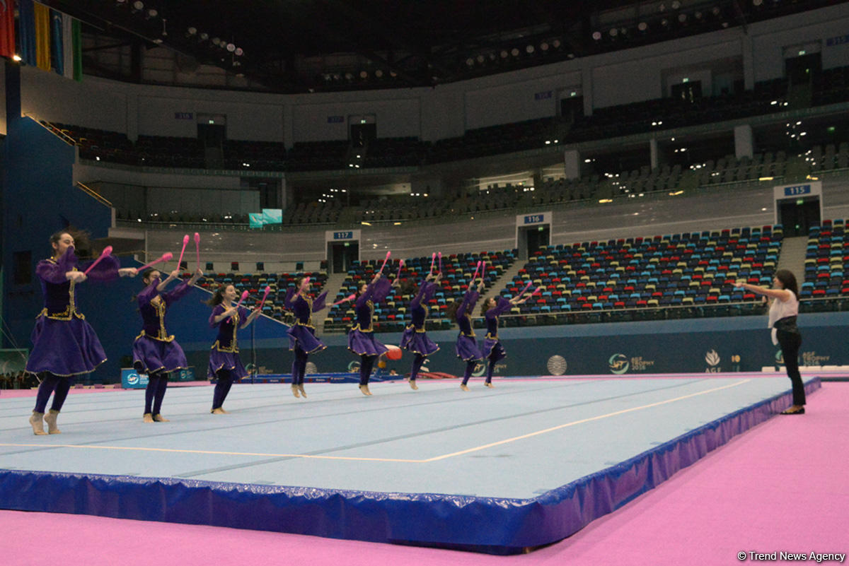 Baku holds dress rehearsal for opening ceremony of Artistic Gymnastics World Cup