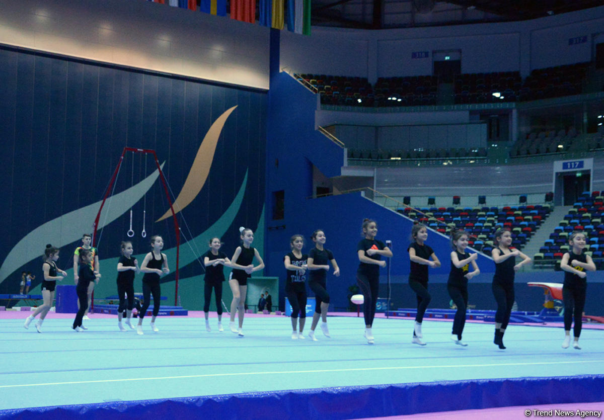 Baku holds dress rehearsal for opening ceremony of Artistic Gymnastics World Cup