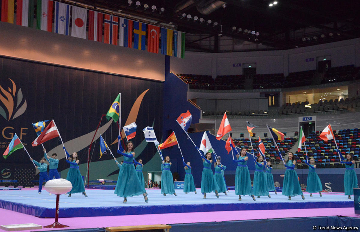 Baku holds dress rehearsal for opening ceremony of Artistic Gymnastics World Cup
