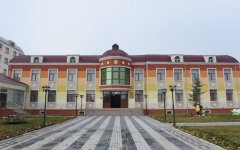 President Aliyev attends opening of Tovuz city orphanage-kindergarten