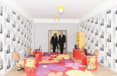 President Aliyev attends opening of Tovuz city orphanage-kindergarten