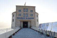 President Ilham Aliyev inaugurates Tovuzchay water reservoir