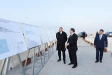 President Ilham Aliyev inaugurates Tovuzchay water reservoir