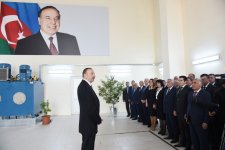 President Ilham Aliyev inaugurates Tovuzchay water reservoir