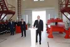 President Ilham Aliyev inaugurates Tovuzchay water reservoir