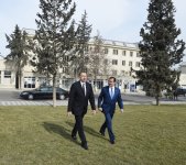 Azerbaijani president reviews European Youth Capital 2016 park in Ganja