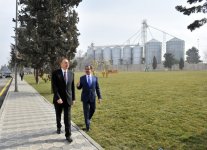 Azerbaijani president reviews European Youth Capital 2016 park in Ganja