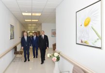 President Aliyev reviews Ganja city hospital after major overhaul (PHOTO)