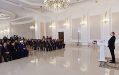 President Aliyev visits Imamzade religious complex in Ganja