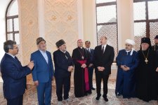 President Aliyev visits Imamzade religious complex in Ganja