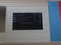 На фондовой бирже Азербайджана запущена единая система торговли и контроля