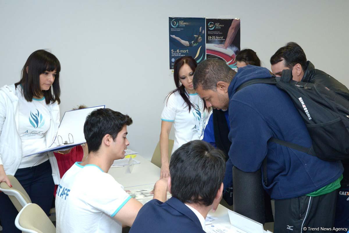 Accreditation for FIG World Challenge Cup in Artistic Gymnastics (PHOTO REPORT)