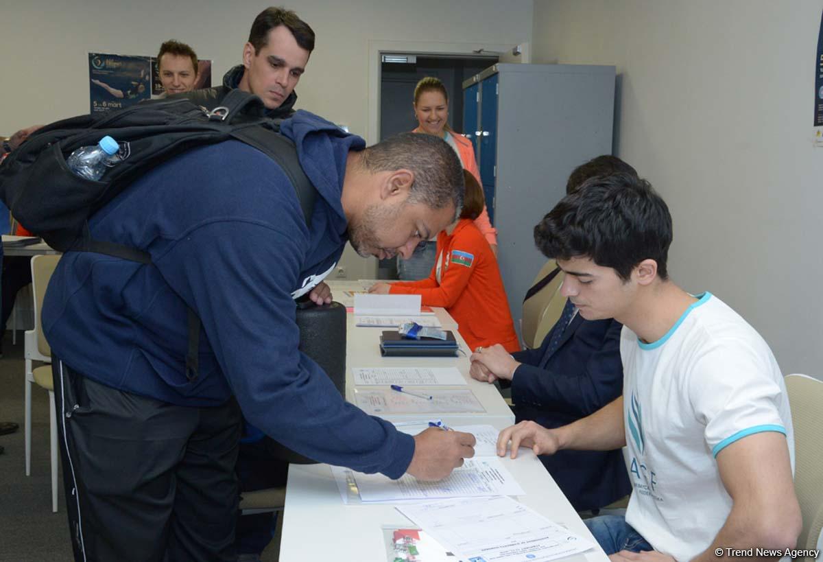 Accreditation for FIG World Challenge Cup in Artistic Gymnastics (PHOTO REPORT)