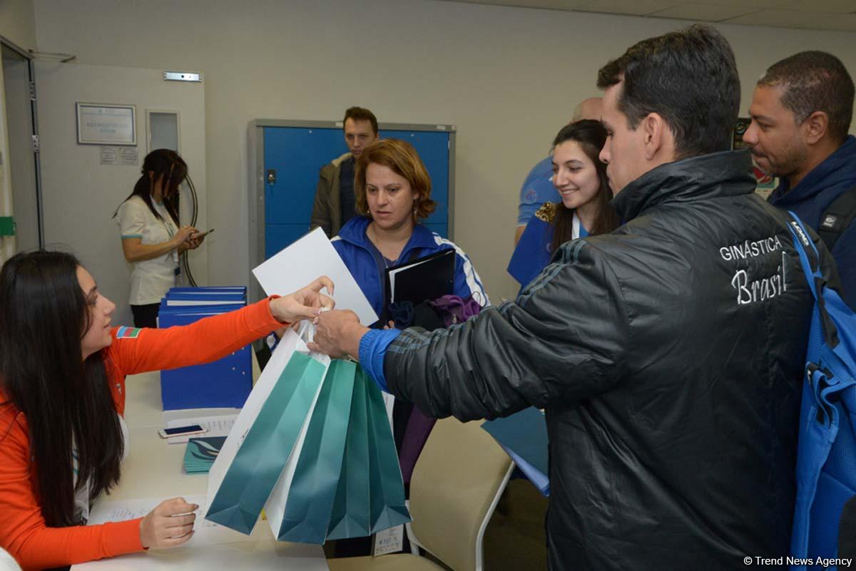 Accreditation for FIG World Challenge Cup in Artistic Gymnastics (PHOTO REPORT)