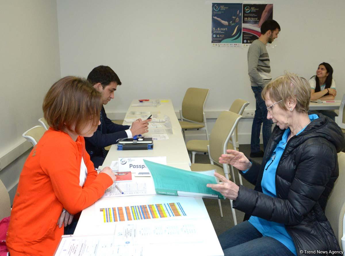 Accreditation for FIG World Challenge Cup in Artistic Gymnastics (PHOTO REPORT)