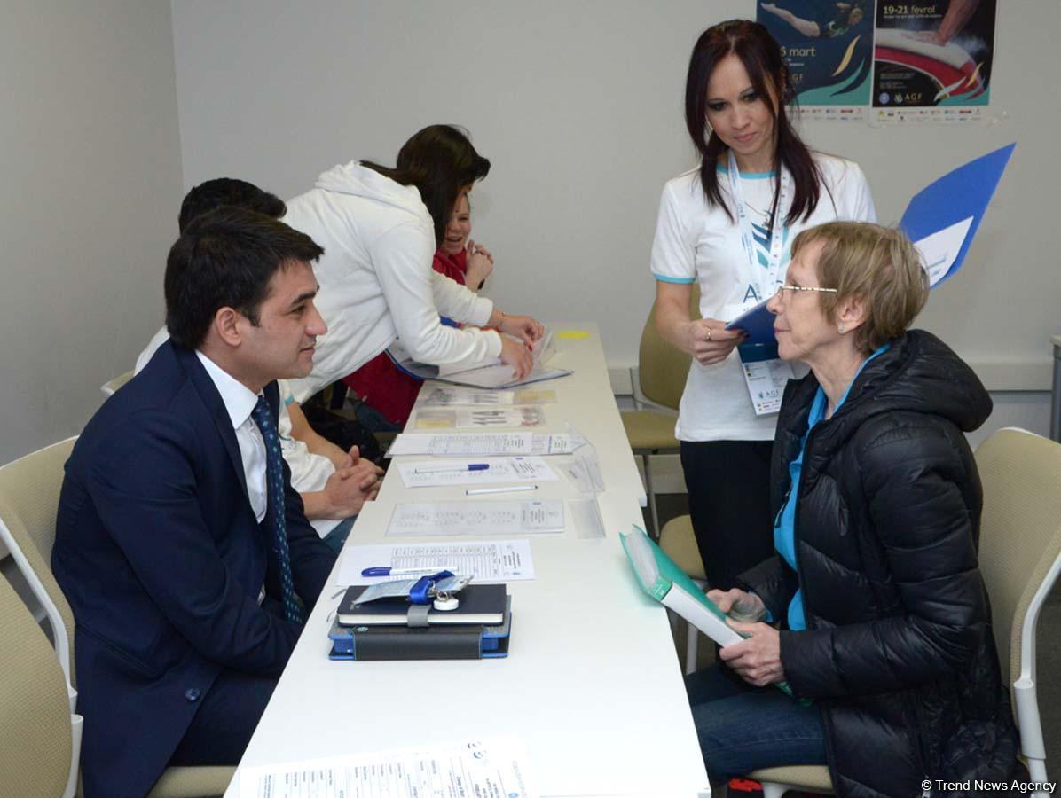 Accreditation for FIG World Challenge Cup in Artistic Gymnastics (PHOTO REPORT)