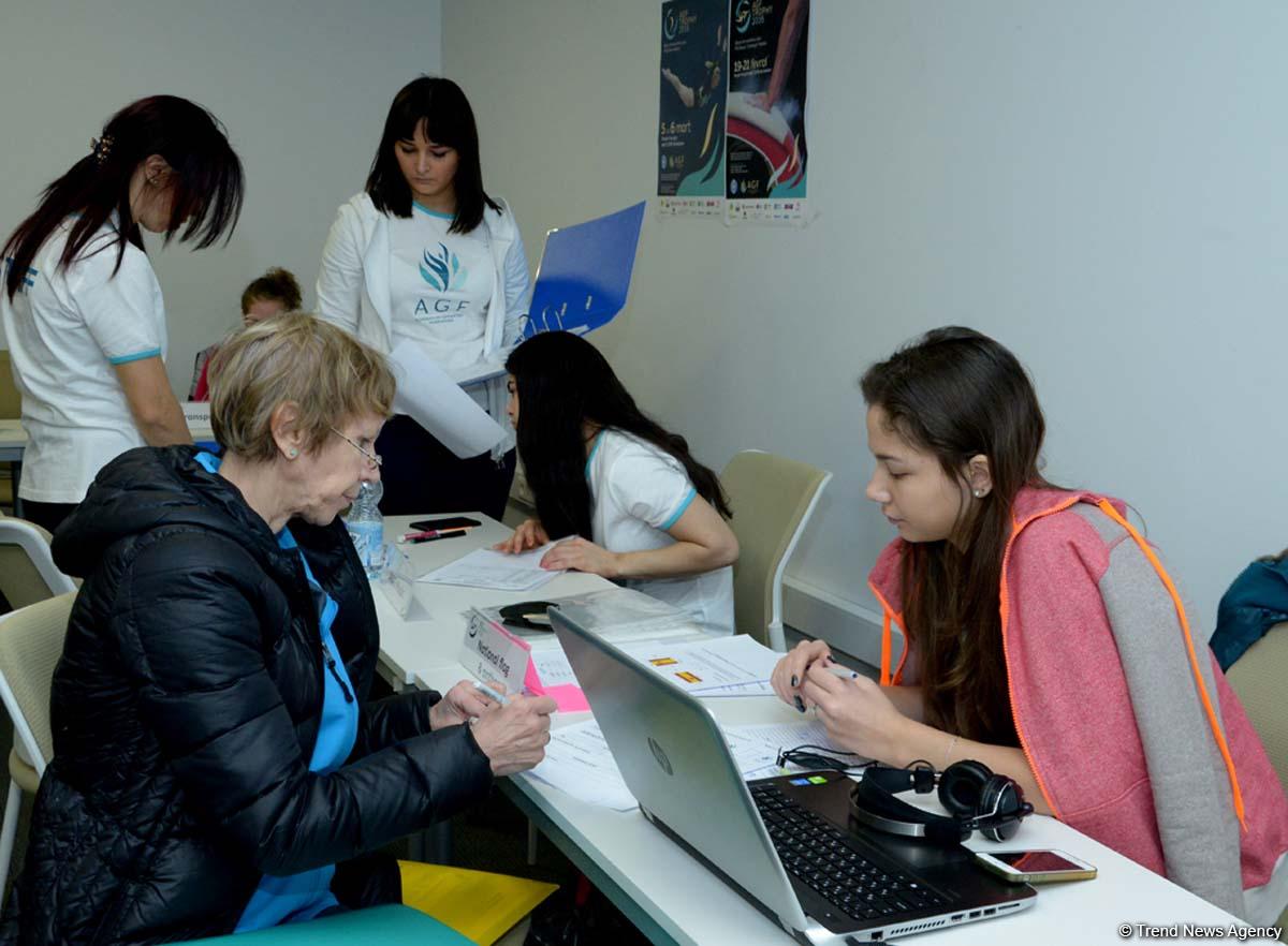 Accreditation for FIG World Challenge Cup in Artistic Gymnastics (PHOTO REPORT)