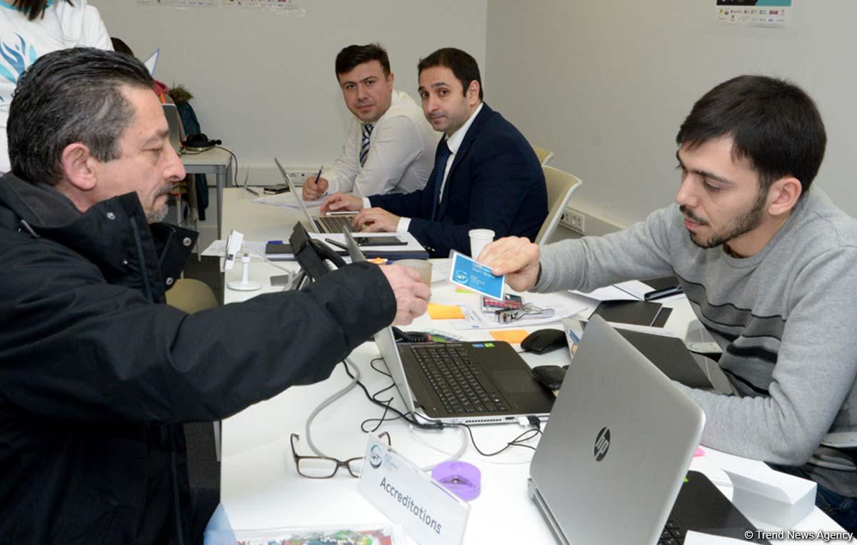 Accreditation for FIG World Challenge Cup in Artistic Gymnastics (PHOTO REPORT)