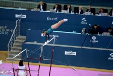 Выступления азербайджанских гимнастов в первый день Кубка мира в Баку (ФОТОРЕПОРТАЖ)