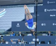Квалификационные соревнования мужчин на Кубке мира по спортивной гимнастике в Баку (ФОТОРЕПОРТАЖ)