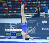 Квалификационные соревнования мужчин на Кубке мира по спортивной гимнастике в Баку (ФОТОРЕПОРТАЖ)