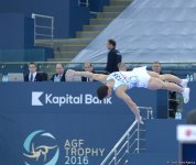 Квалификационные соревнования мужчин на Кубке мира по спортивной гимнастике в Баку (ФОТОРЕПОРТАЖ)