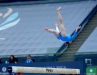 Азербайджанская гимнастка прошла в финал Кубка мира в Баку (ФОТО)