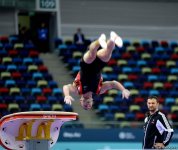 Второй день соревнований на Кубке мира по спортивной гимнастике в Баку (Фоторепортаж)
