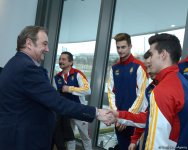 Spanish athletes happy to participate in competitions in Baku (PHOTO)