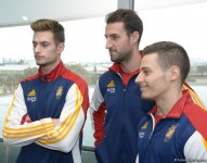 Spanish athletes happy to participate in competitions in Baku (PHOTO)