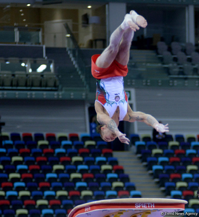 Gymnastics events underway on FIG Cup Day 2 in Baku (PHOTO)