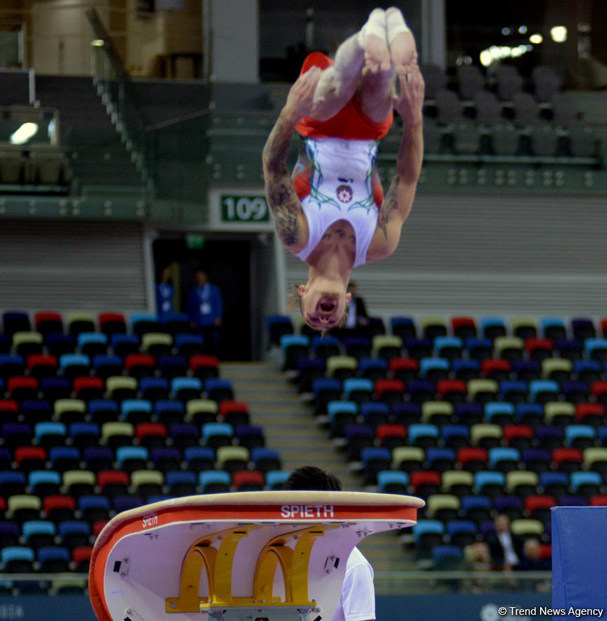 Gymnastics events underway on FIG Cup Day 2 in Baku (PHOTO)