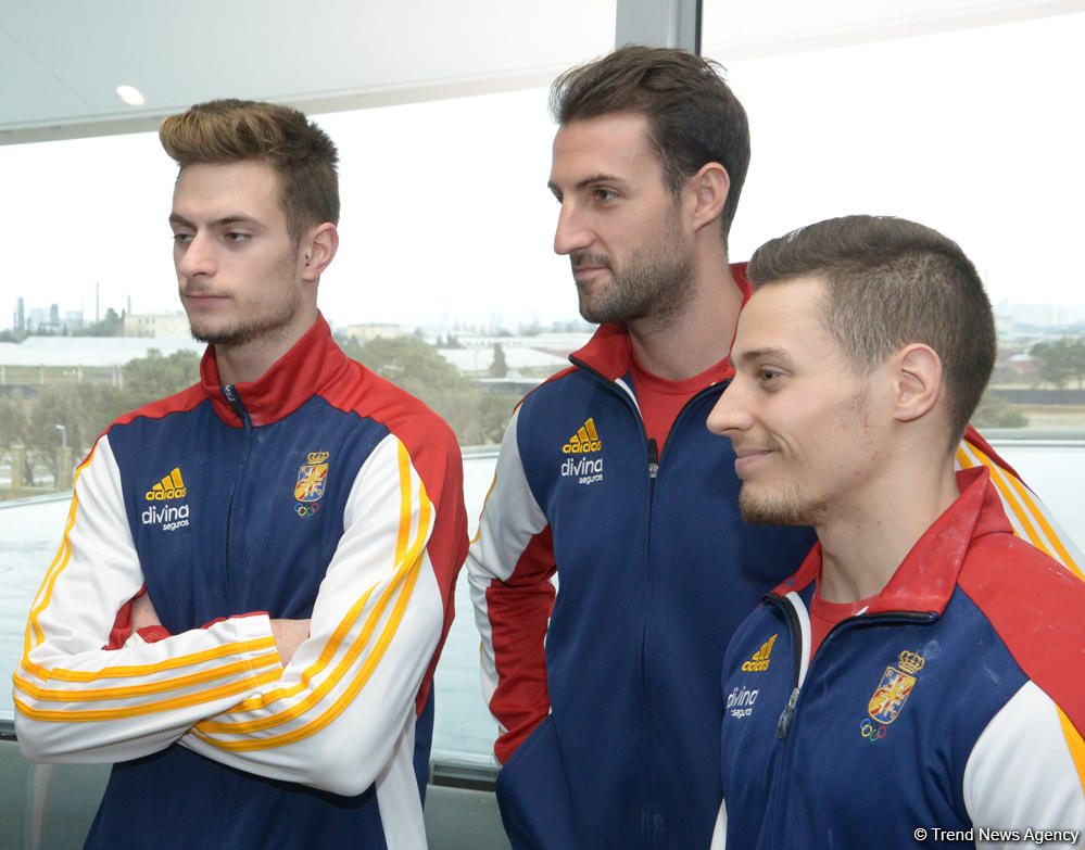 Spanish athletes happy to participate in competitions in Baku (PHOTO)