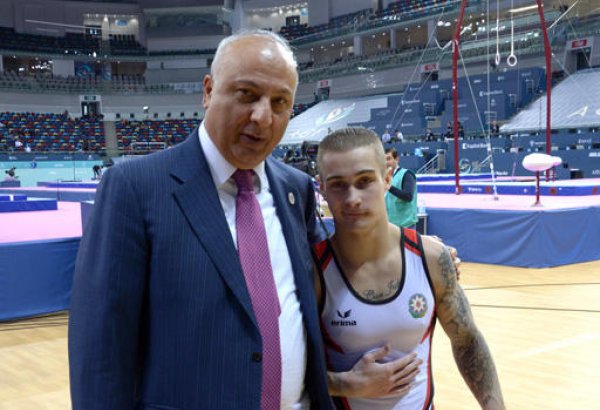 Altay Hasanov: Important that Azerbaijan's anthem played out at FIG World Challenge Cup