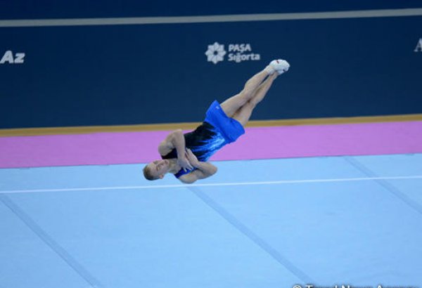 Last day of FIG Artistic Gymnastics World Challenge Cup starts in Baku