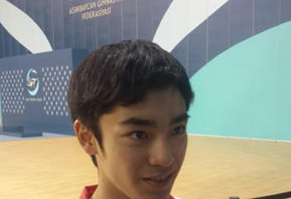 Kenzo Shirai: FIG World Challenge Cup in Baku exceeded my expectations