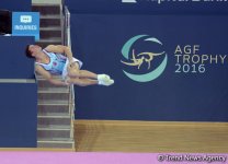 Завершающий день соревнований на Кубке мира по спортивной гимнастике в Баку (ФОТО)