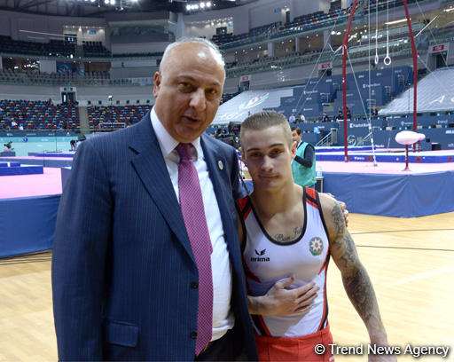 Altay Hasanov: Important that Azerbaijan's anthem played out at FIG World Challenge Cup