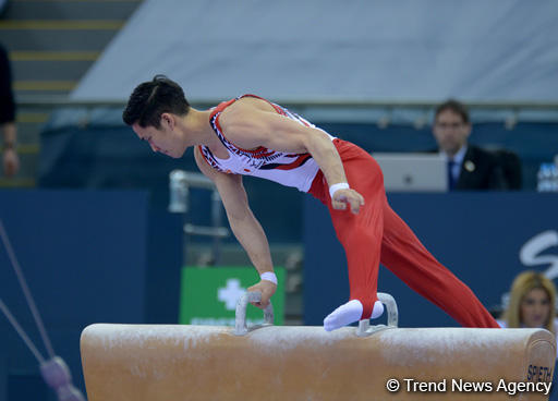 First finals wrap up at FIG World Challenge Cup in Baku (PHOTOS)