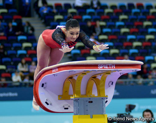 First finals wrap up at FIG World Challenge Cup in Baku (PHOTOS)