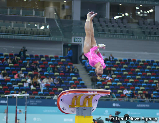 First finals wrap up at FIG World Challenge Cup in Baku (PHOTOS)