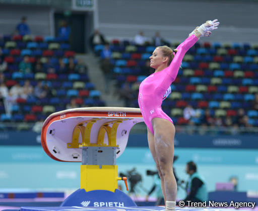 First finals wrap up at FIG World Challenge Cup in Baku (PHOTOS)