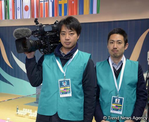 Japanese journalists praise organization level of FIG World Challenge Cup in Baku