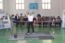 Азербайджанские спасатели определили самого сильного (ФОТО)