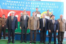Азербайджанские спасатели определили самого сильного (ФОТО)