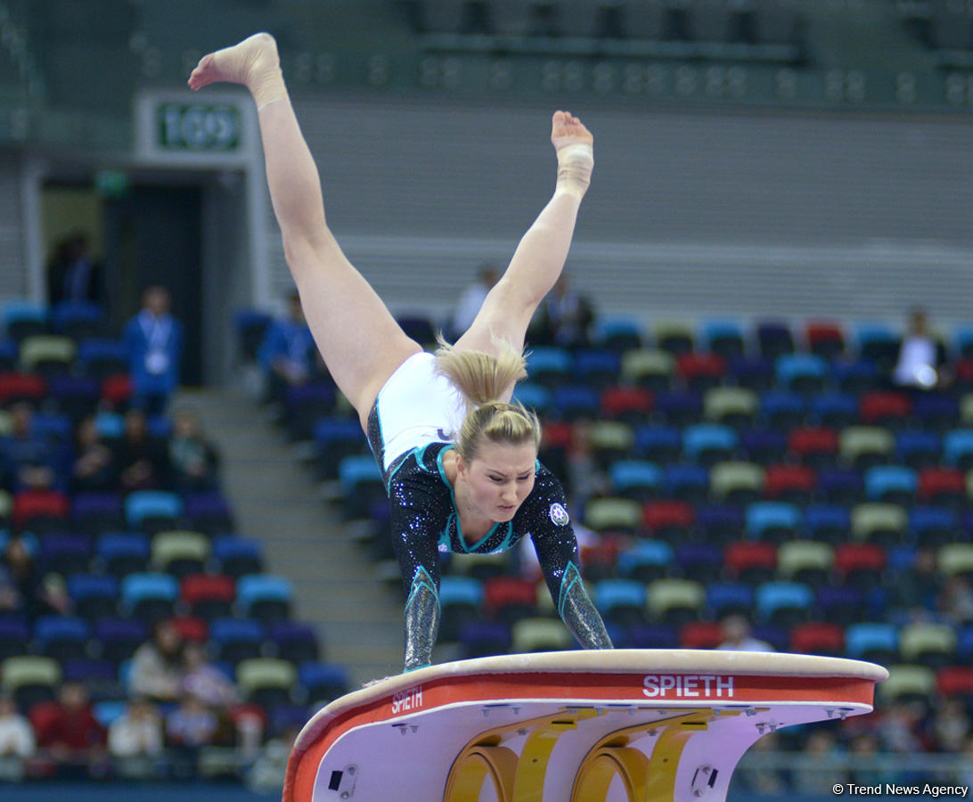 FIG World Challenge Cup in Artistic Gymnastics in Baku (PHOTO)