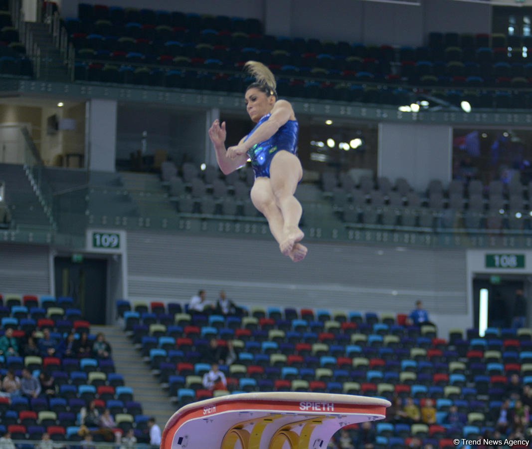 FIG World Challenge Cup in Artistic Gymnastics in Baku (PHOTO)