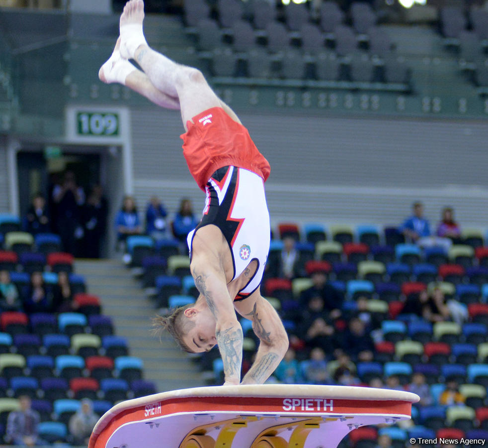 FIG World Challenge Cup in Artistic Gymnastics in Baku (PHOTO)
