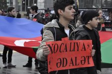 Общественность Азербайджана чтит  память жертв Ходжалинского геноцида  (ФОТО)